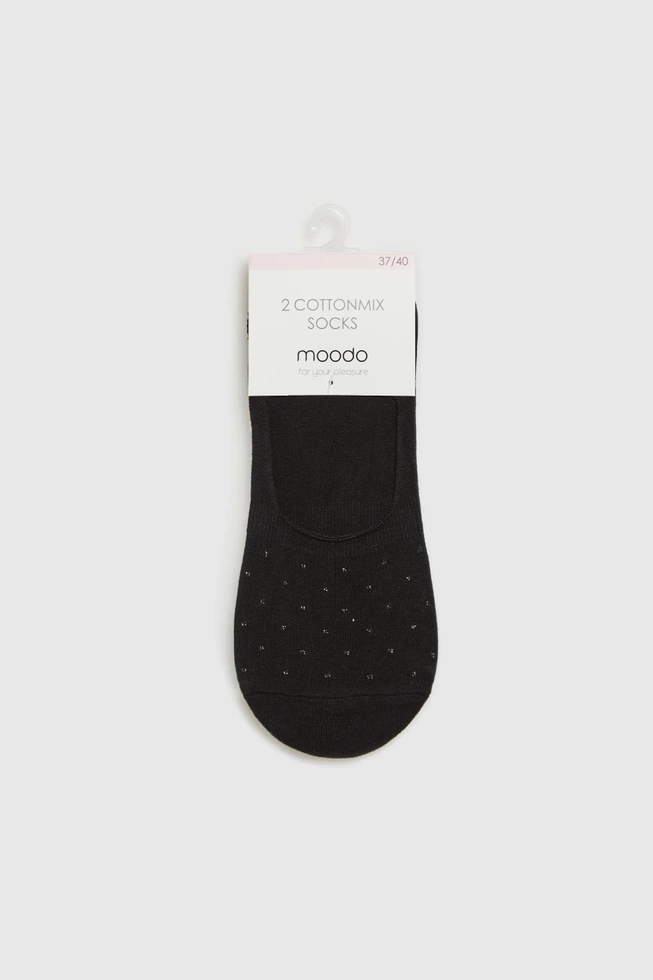 WOMEN'S SOCKS L-SK-4603 BLACK-set