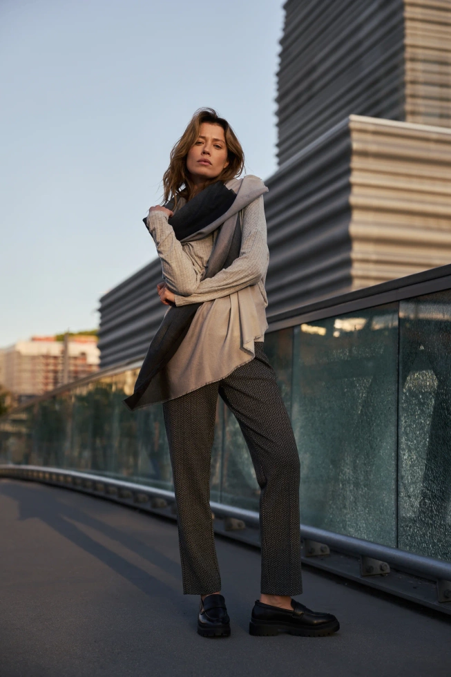 WOMEN'S SCARF Z-SZ-4815 GREY