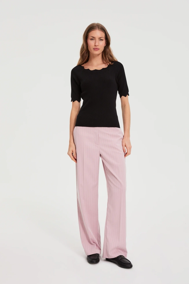 SWETER DAMSKI L-SW-4907 BLACK