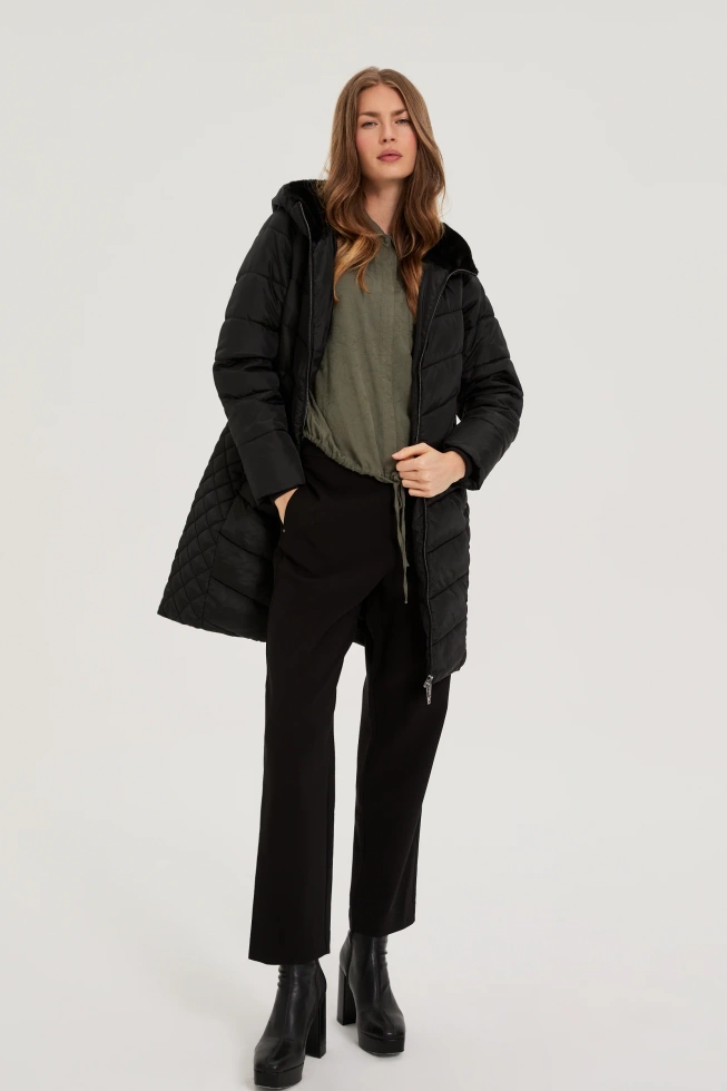 WOMEN'S JACKETS Z-KU-4803 BLACK-set