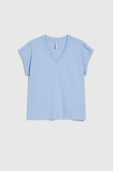 WOMEN'S TSHIRT L-TS-4621 L.BLUE