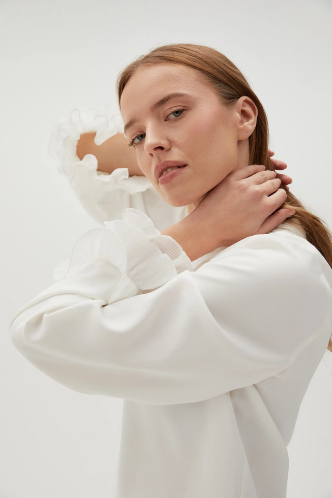 WOMEN'S SHIRT Z-KO-4529 OFF WHITE-set