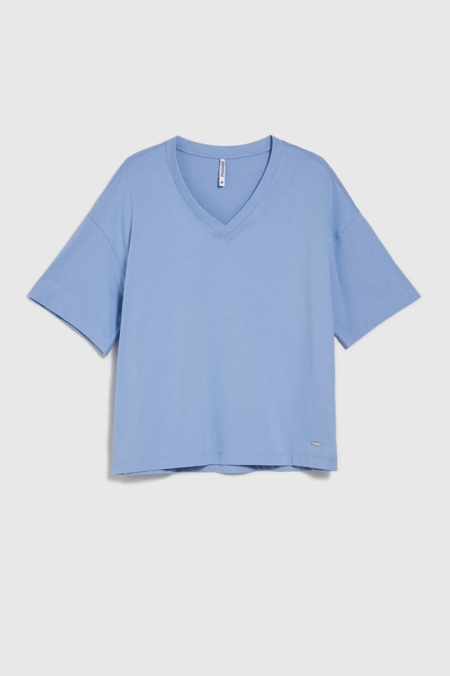 WOMEN'S TSHIRT L-TS-4613 BLUE-set