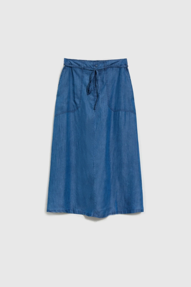 SPÓDNICA DAMSKA L-SC-4608 BLUE