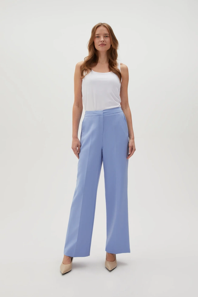 WOMEN'S PANTS L-SP-4607 BLUE-set