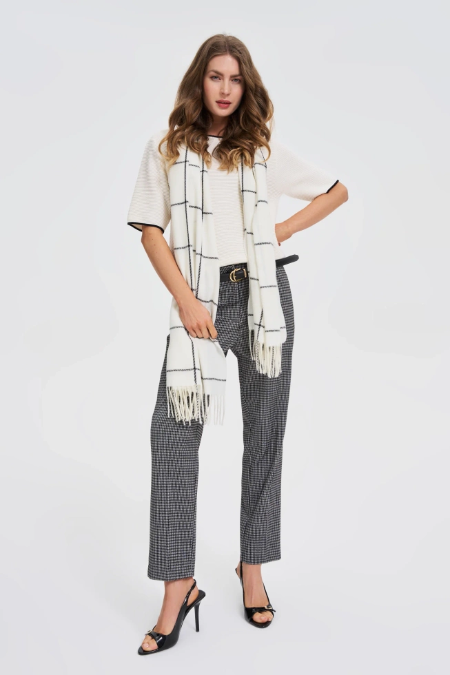 WOMEN'S SCARF Z-SZ-4803 OFF WHITE