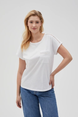WOMEN'S TSHIRT L-TS-4635 WHITE