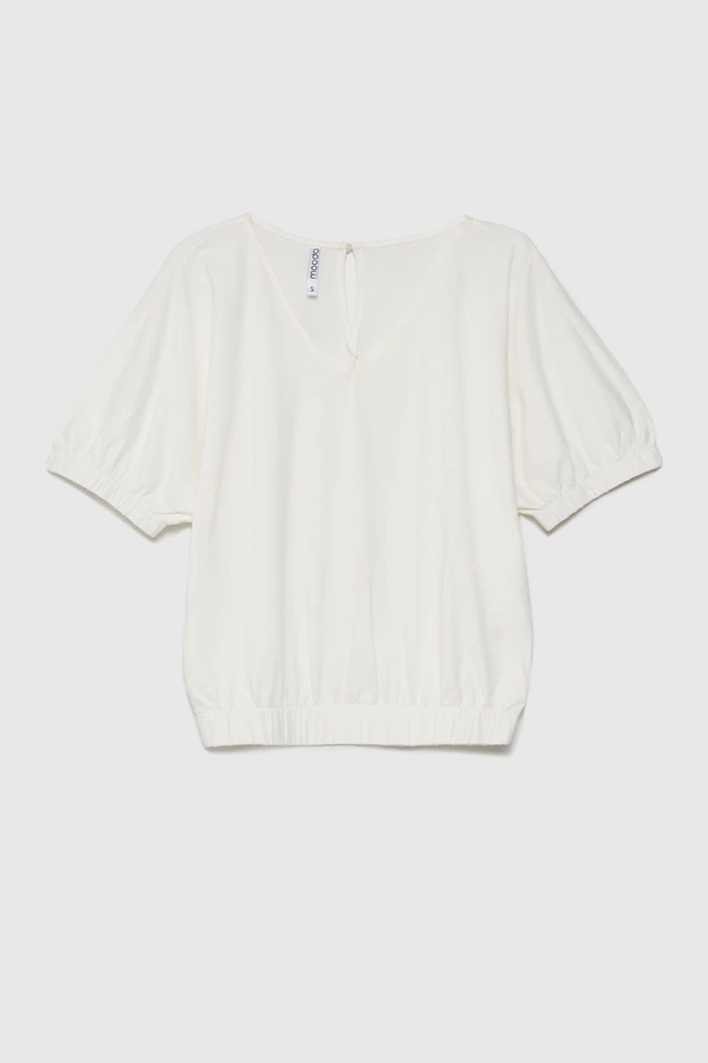 WOMEN'S TSHIRT L-TS-4619 OFF WHITE-set