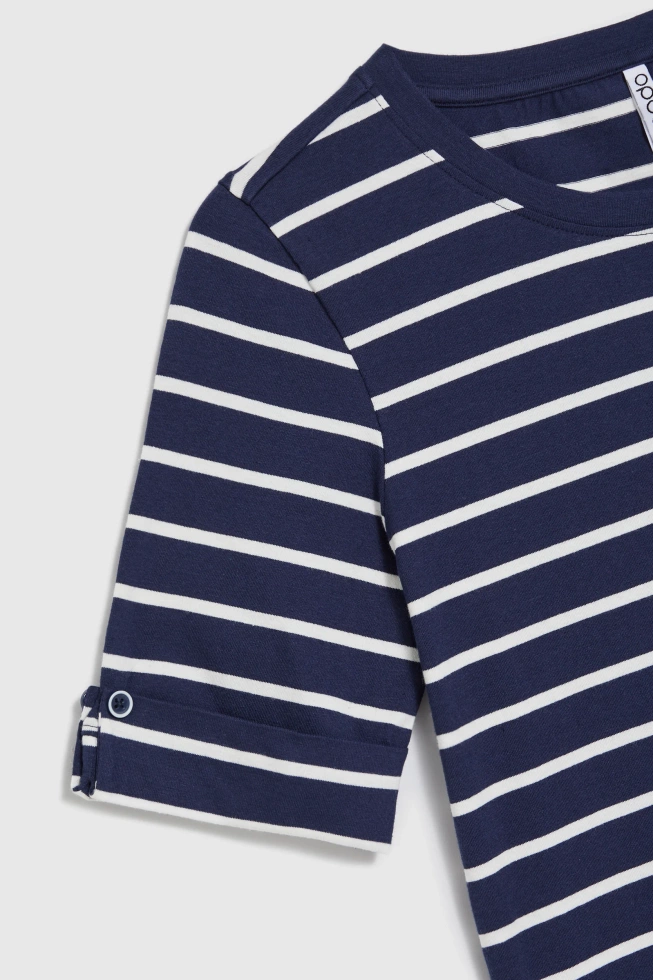 WOMEN'S TSHIRT L-TS-4933 NAVY-set