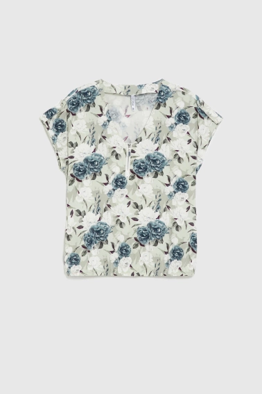 WOMEN'S SHIRT L-KO-4903 OLIVE