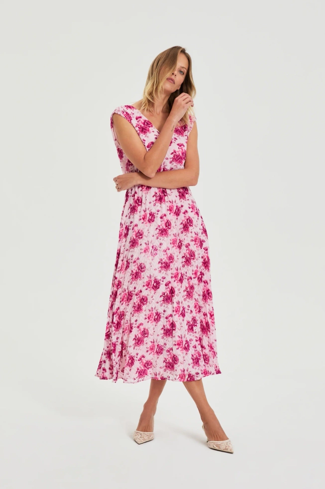 WOMEN'S DRESS L-SU-4920 L.PINK