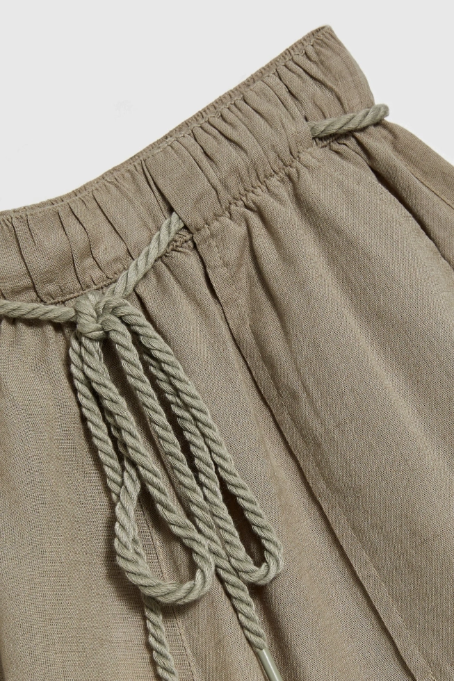 WOMEN'S SHORTS L-SH-4615 OLIVE