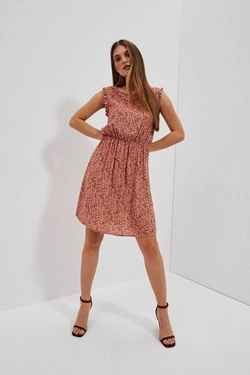 SUKIENKA DAMSKA L-SU-4041 BROWN