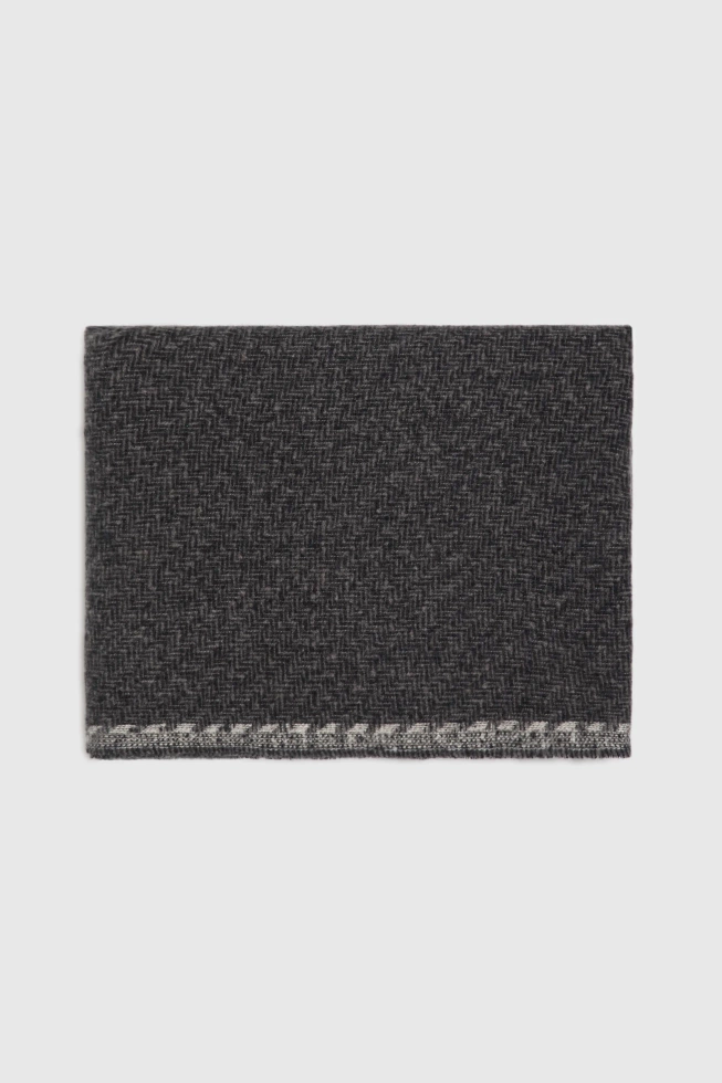 WOMEN'S SCARF Z-SZ-4800 D.GREY