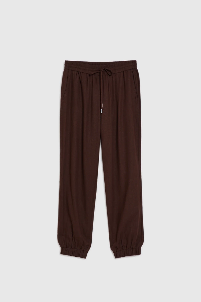 WOMEN'S PANTS L-SP-4924 D.BROWN-set