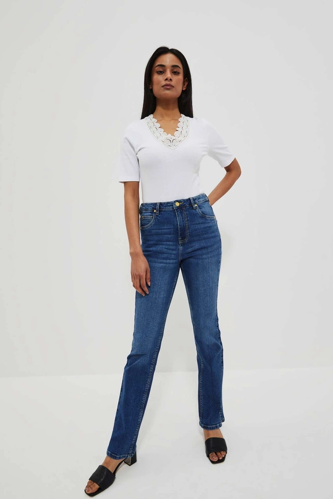 LADIES TSHIRT L-TS-4084 WHITE