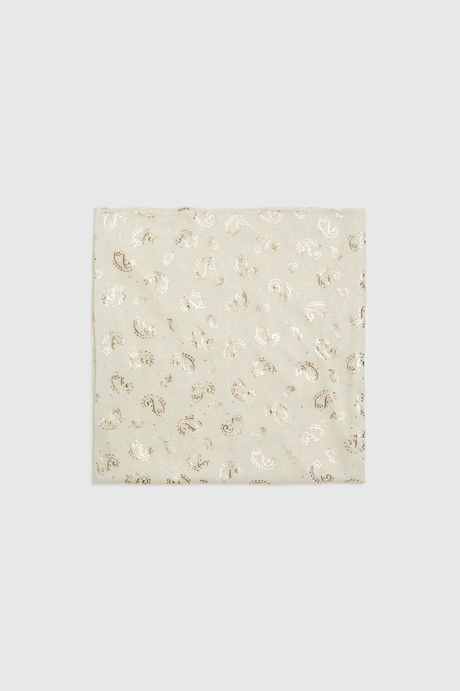 WOMEN'S SCARF L-SZ-4601 L.BEIGE