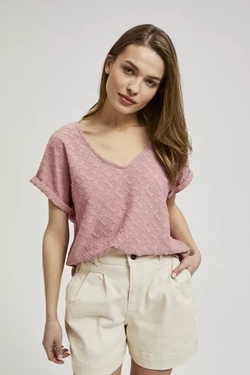 BLUZKA DAMSKA L-TS-4367 DUSTY PINK