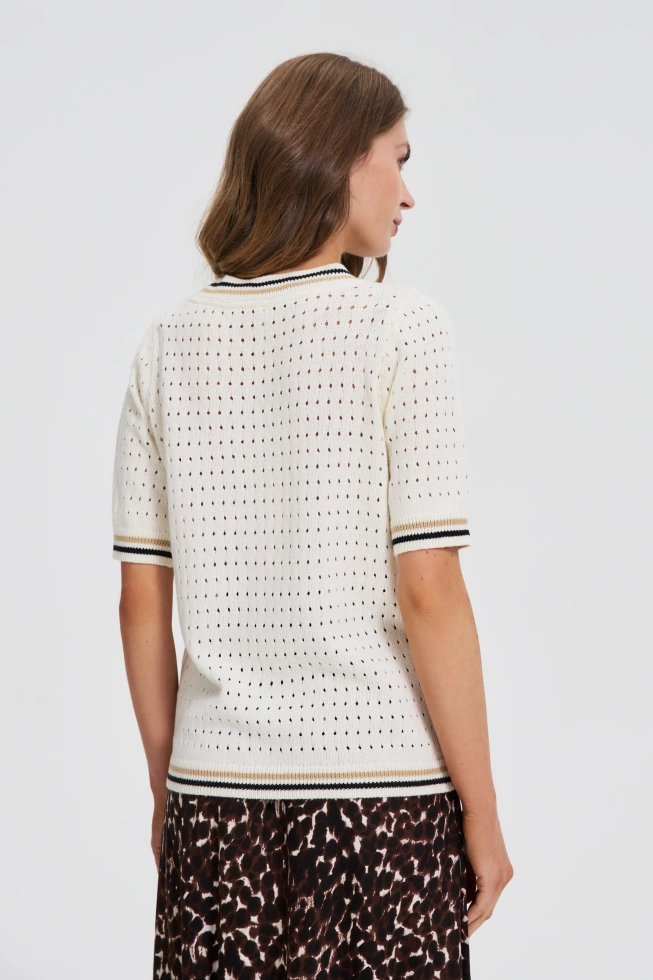 WOMEN'S SWEATER Z-SW-4805 OFF WHITE