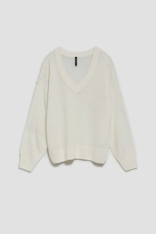 SWETER Z-SW-3948 OFF WHITE