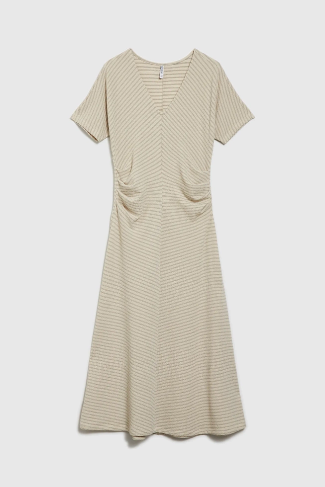 WOMEN'S DRESS L-SU-4619 L.BEIGE-set