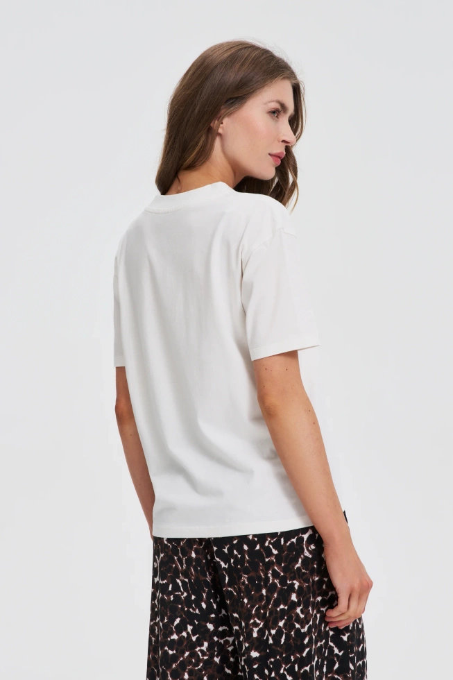 WOMEN'S TSHIRT Z-TS-4801 OFF WHITE-set
