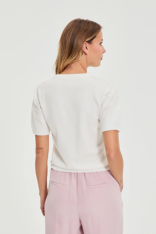 WOMEN'S SWEATER L-SW-4906 OFF WHITE