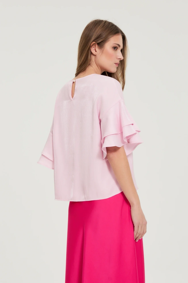 KOSZULA DAMSKA L-KO-4929 L.PINK