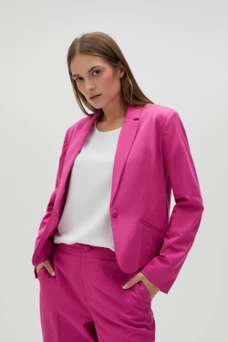 WOMEN'S JACKETS L-MR-4606 FUCHSIA-set