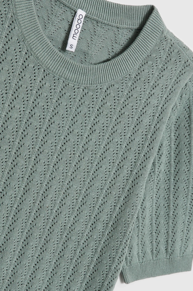 SWETER DAMSKI L-SW-4911 OLIVE-pakiet