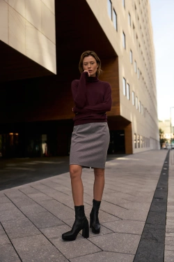 WOMEN'S SKIRT Z-SC-4802 GREY