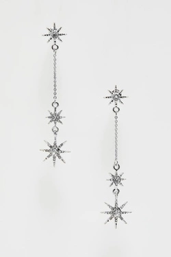 EARRINGS L-KK-4016 SILVER