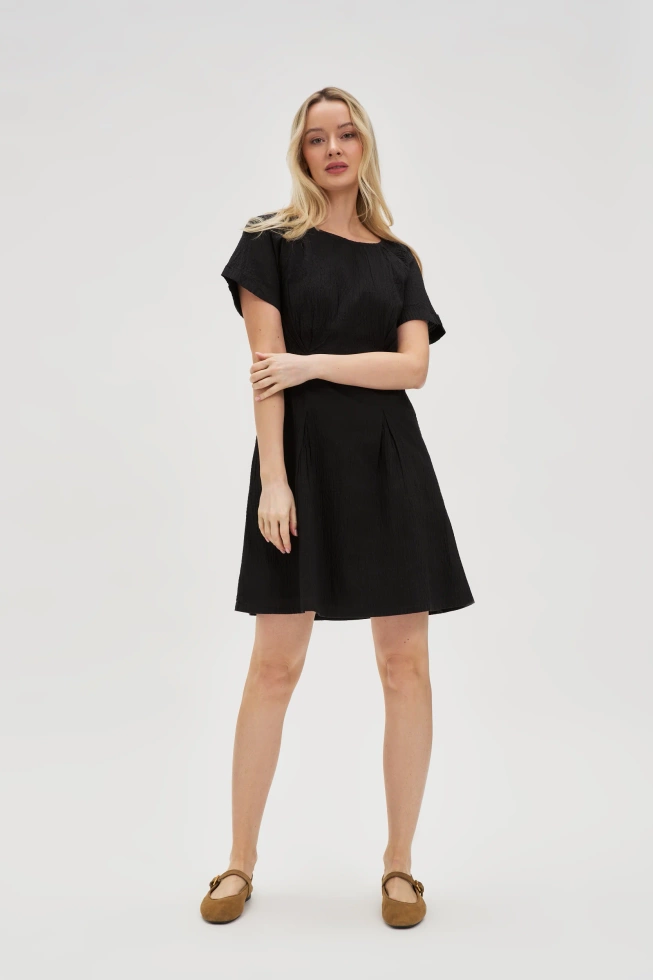 WOMEN'S DRESS L-SU-4627 BLACK-set