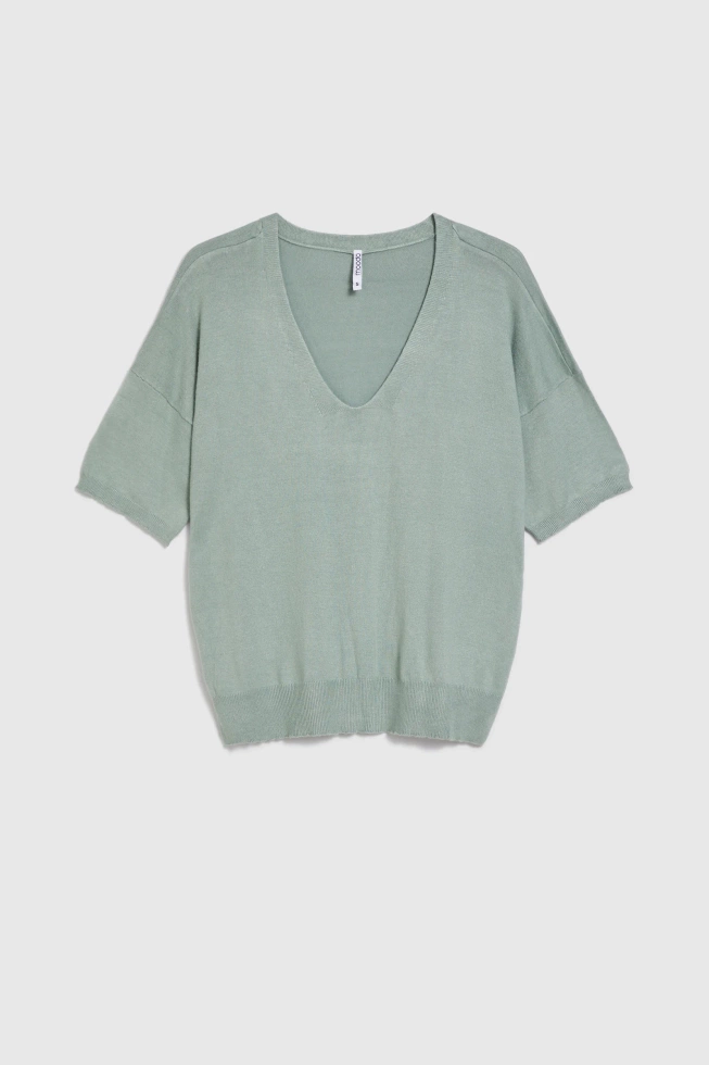 SWETER DAMSKI L-SW-4908 OLIVE-pakiet