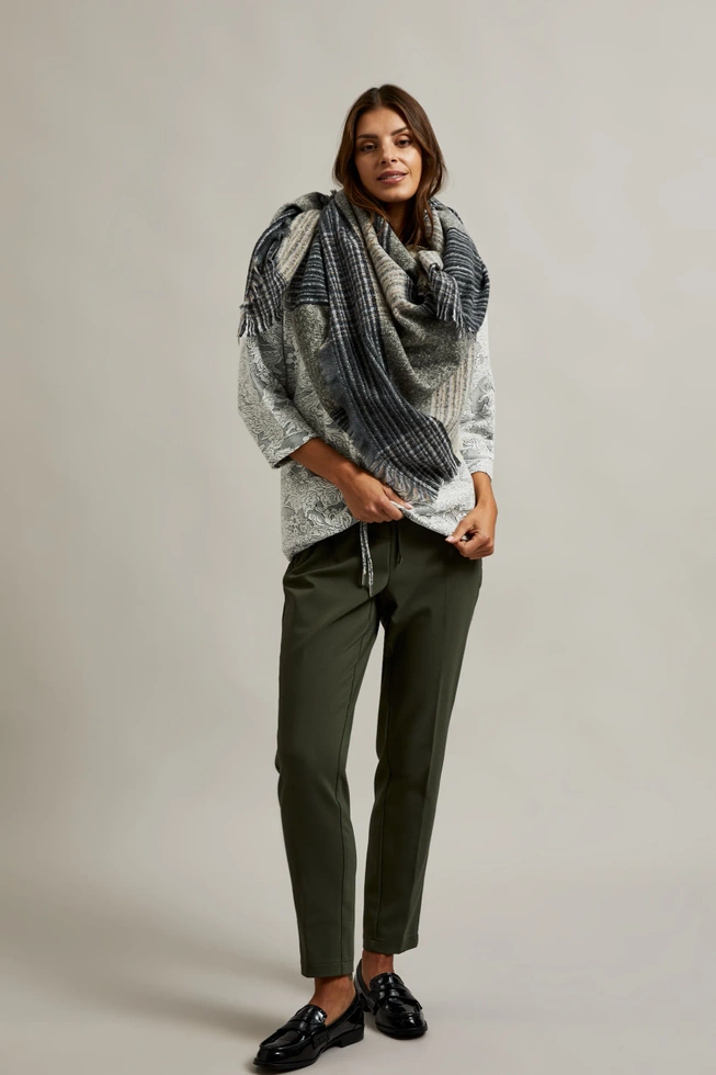 WOMEN'S SCARF Z-SZ-4521 GREY