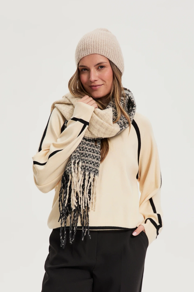 WOMEN'S SCARF Z-SZ-4805 BLACK