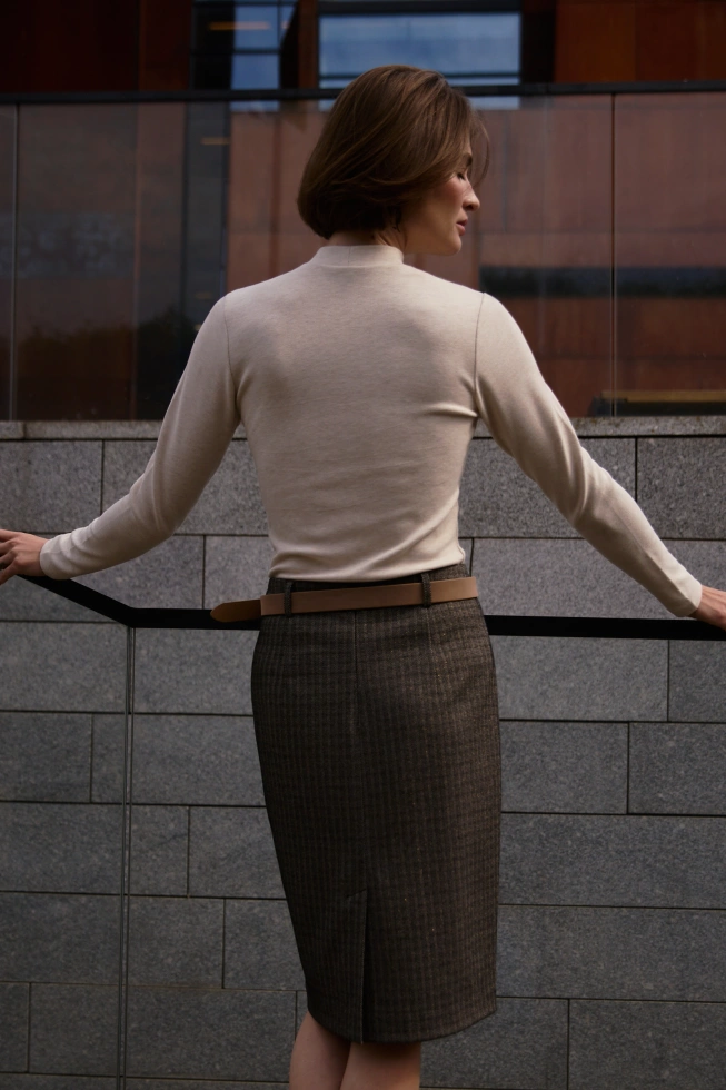 WOMEN'S LONGSLEEVE Z-TS-4814 L.BEIGE-set