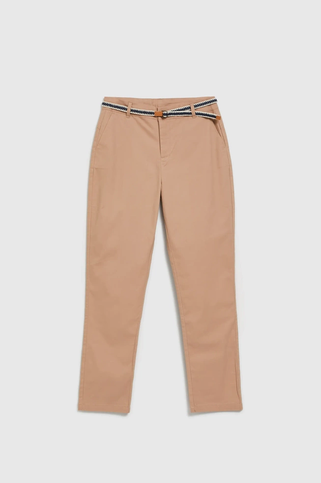 WOMEN'S PANTS L-SP-4600 L.BROWN