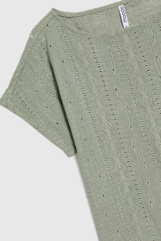 WOMEN'S TSHIRT L-TS-4666 OLIVE