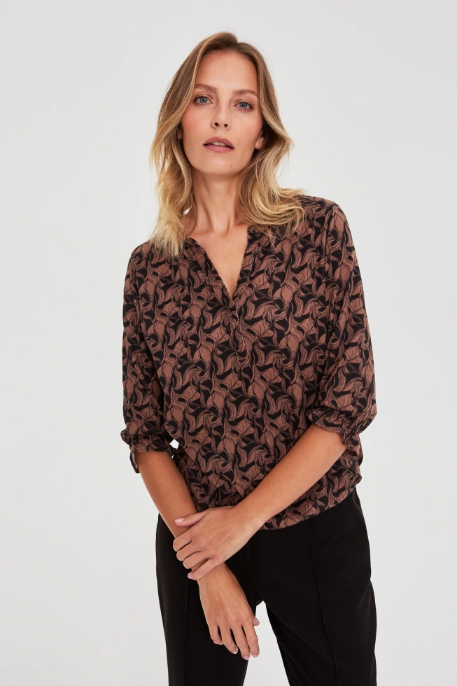 WOMEN'S SWEATER Z-SW-4823 COFFEE