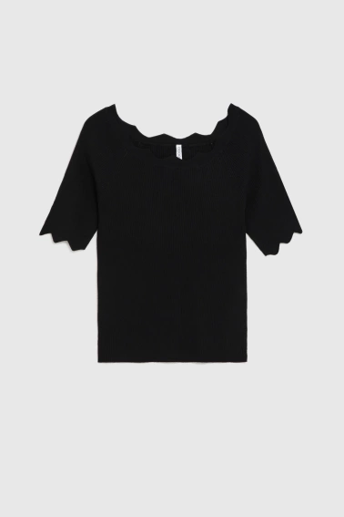 WOMEN'S SWEATER L-SW-4907 BLACK-set