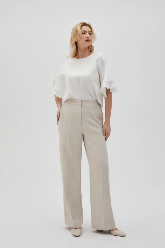 WOMEN'S PANTS L-SP-4607 L.BEIGE