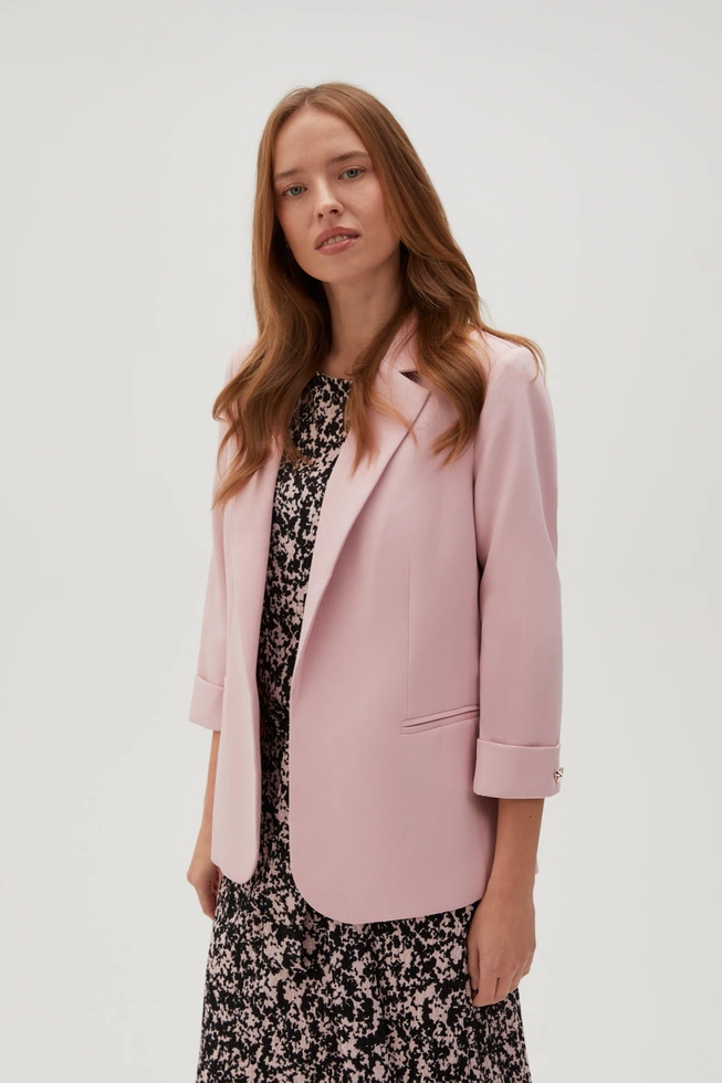 WOMEN'S JACKETS L-MR-4605 PINK