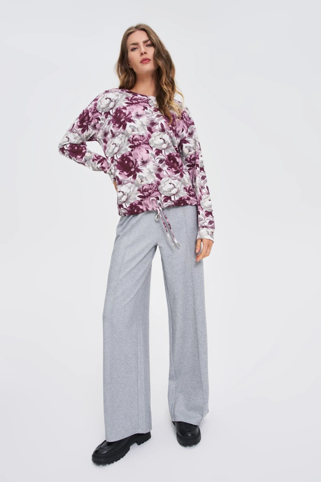 WOMEN'S SWEATSHIRT Z-BL-4806 OFF WHITE