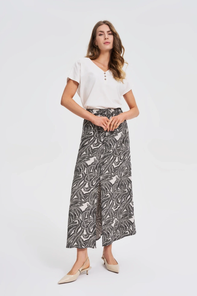 WOMEN'S SKIRT L-SC-4619 BLACK