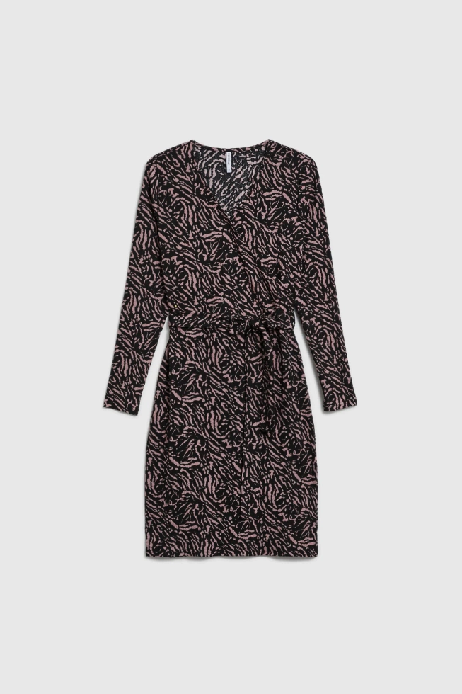 WOMEN'S DRESS L-SU-4905 BLACK