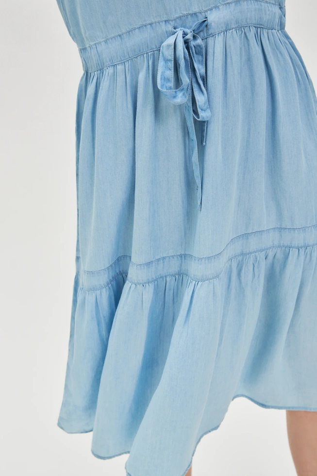 WOMEN'S DRESS L-SU-4623 L.BLUE