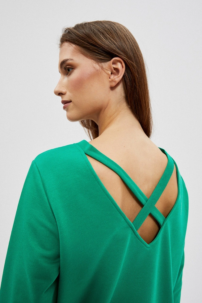 BLUZA DAMSKA L-BL-4000 GREEN