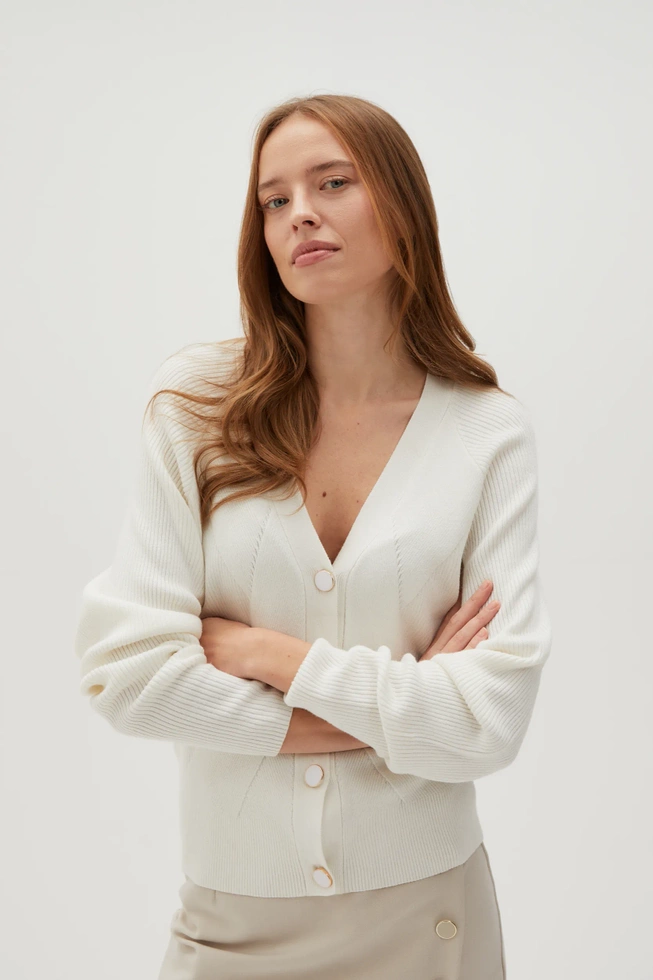 WOMEN'S SWEATER L-SW-4602 OFF WHITE