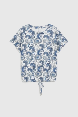 WOMEN'S TSHIRT L-TS-4939 OFF WHITE-set